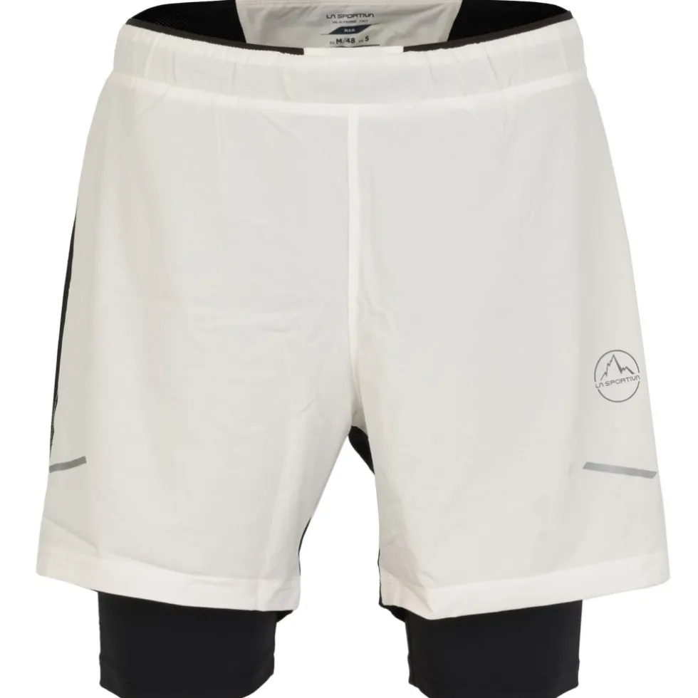 La Sportiva Trail Bite Shorts Heren - Chalk/Black