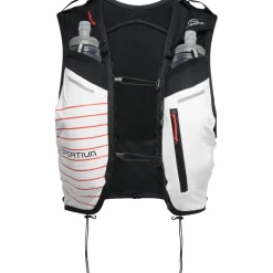 La Sportiva Trail Hardloopvest met Drinksysteem 5L - White/Cherry Tomato