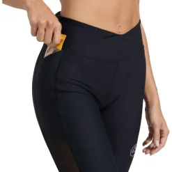 La Sportiva Triumph Tight Shorts Dames - Black/Chalk