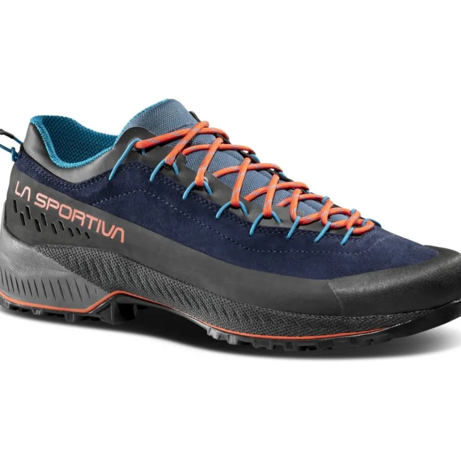 Approachschoenen|Approachschoenen < La Sportiva TX4 Evo Approachschoenen Heren - Deep Sea/Cherry Tomato