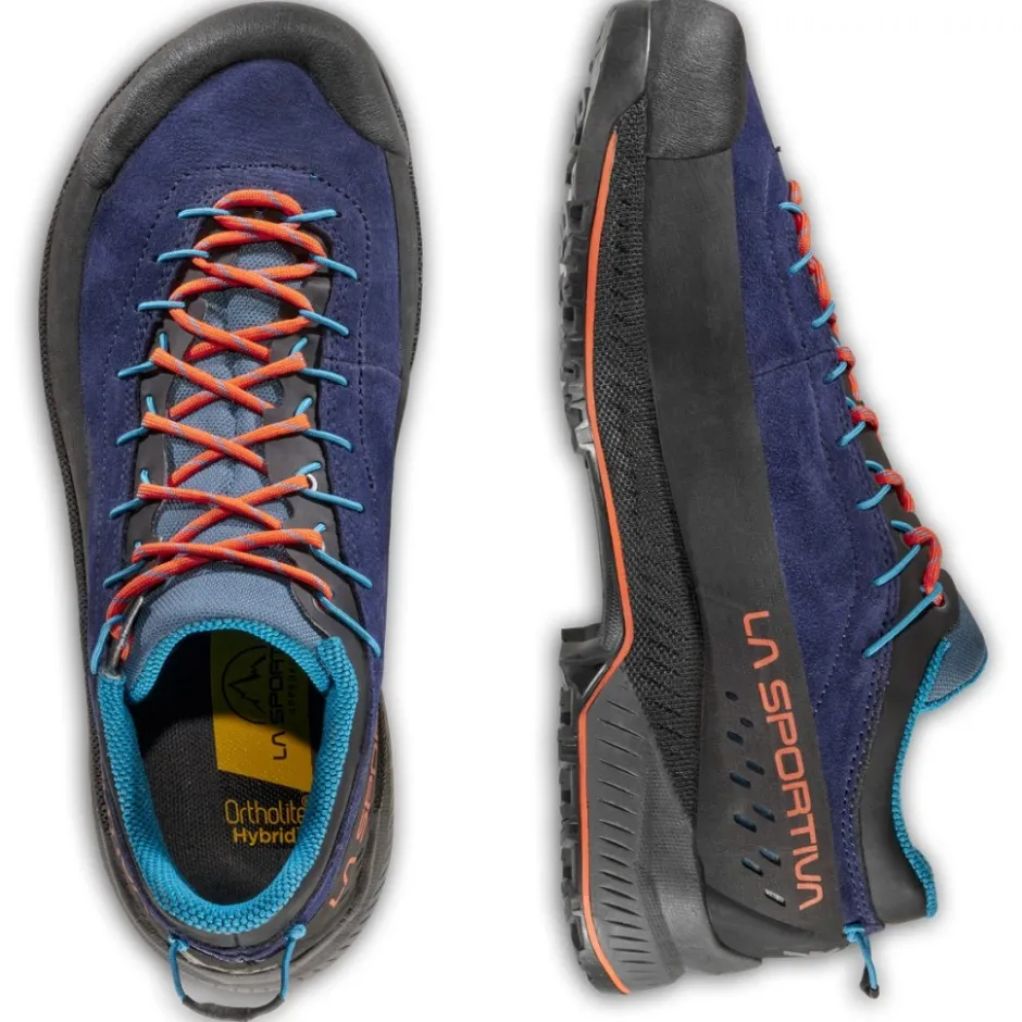 Approachschoenen|Approachschoenen < La Sportiva TX4 Evo Approachschoenen Heren - Deep Sea/Cherry Tomato