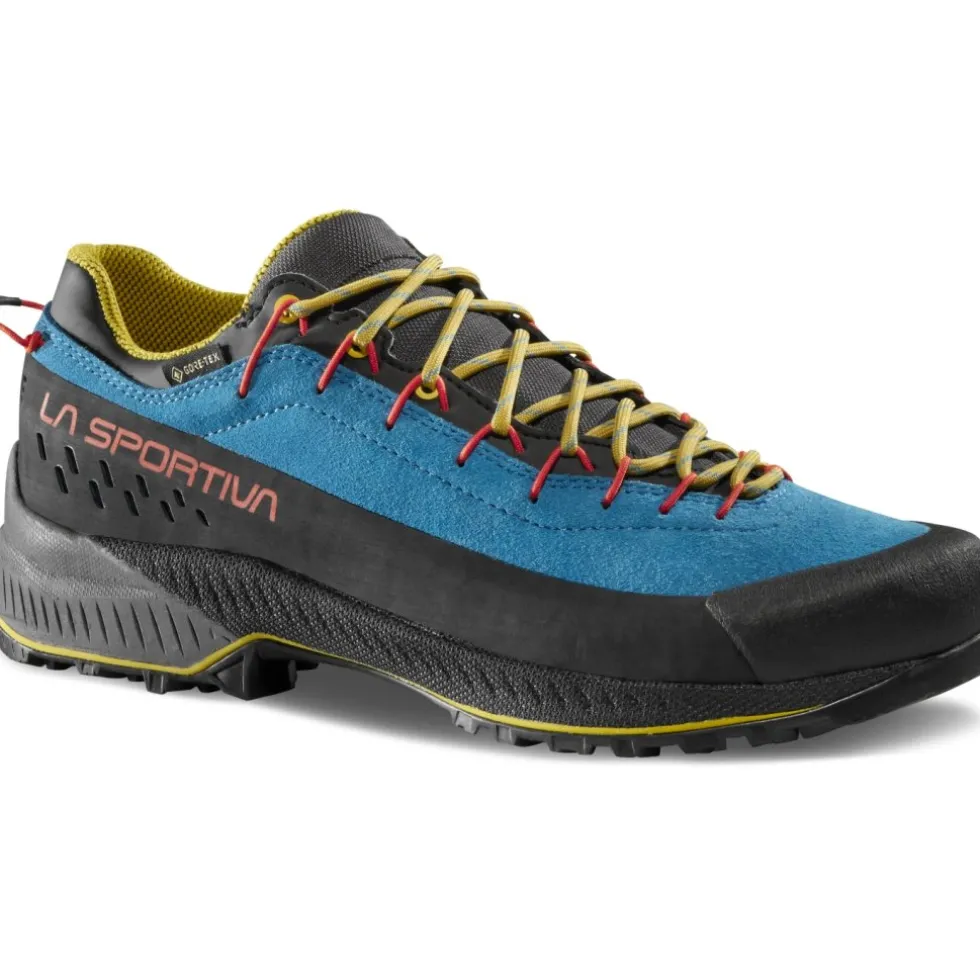 La Sportiva TX4 Evo GTX Approachschoenen Heren - Tropic Blue/Bamboo