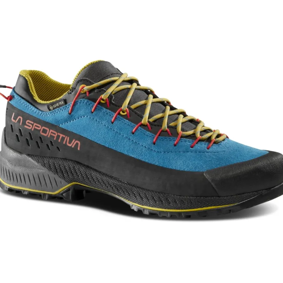 Approachschoenen|Approachschoenen < La Sportiva TX4 Evo GTX Approachschoenen Heren - Tropic Blue/Bamboo ZFAS042