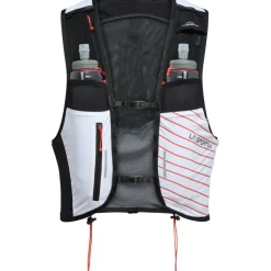 La Sportiva Ultra Trail Hardloopvest met Drinksysteem 10L - White/Cherry Tomato