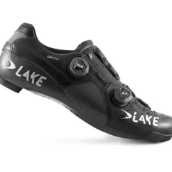 Wielrenschoenen|Wielrenschoenen < Lake CX403 Racefietsschoenen Heren - zwart/zilver