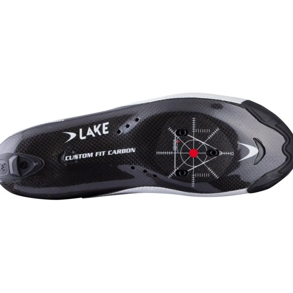 Wielrenschoenen|Wielrenschoenen < Lake CX403 Racefietsschoenen Heren - zwart/zilver