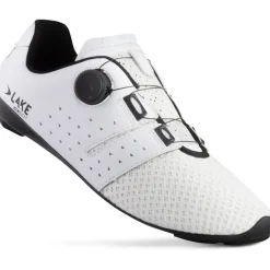 Lake CX201 Racefietsschoenen Heren - wit/zwart