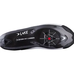 Lake CX403 Racefietsschoenen Heren - Breed - wit/zwart
