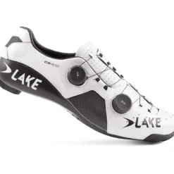Lake CX403 Racefietsschoenen Heren - Breed - wit/zwart