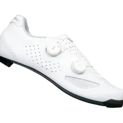 Lake CX239 Racefietsschoenen Heren - white/white clarino