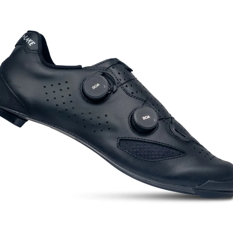 Lake CX239 Racefietsschoenen Heren - zwart/zwart