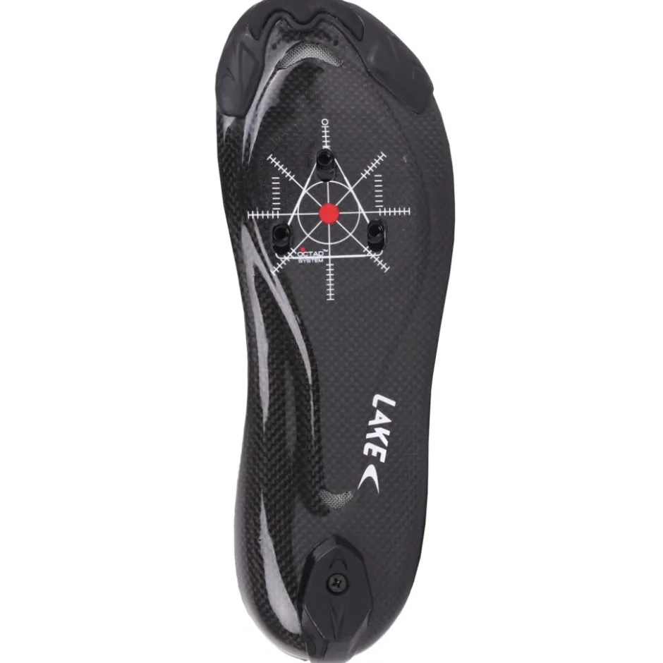 Klikschoenen|Wielrenschoenen < Lake CX201 Racefietsschoenen Heren - zwart/zwart