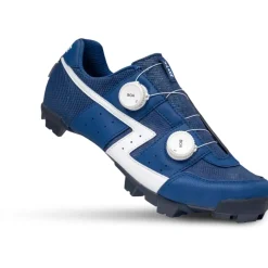 Lake MX30G MTB-Schoenen Heren - blauw/wit Mesh