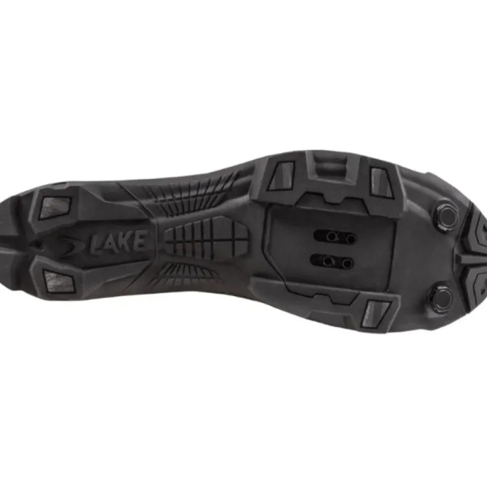 Lake MX21G MTB-Schoenen Heren - Breed - zwart/zwart