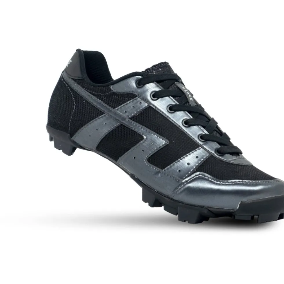 Lake MX20G MTB-Schoenen Heren - Breed - metal black