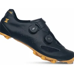 Lake MX239 Gravel Schoenen Heren - Breed - recycled leather black/gold