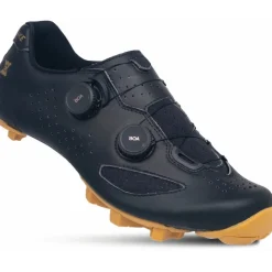 Lake MX239 Gravel Schoenen Heren - Breed - recycled leather black/gold