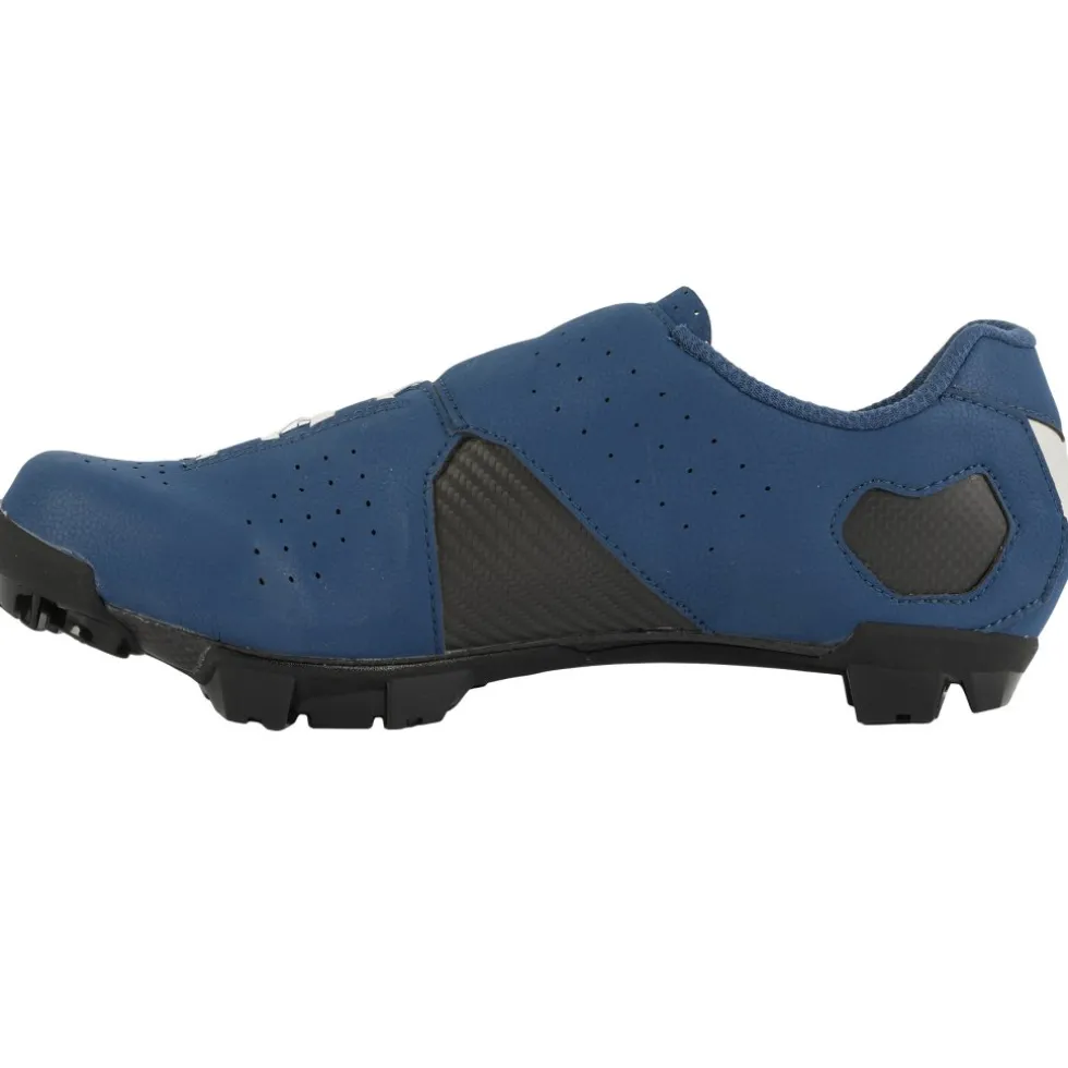Lake MX333 MTB-Schoenen Heren - blauw/wit Clarino