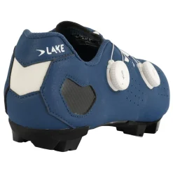 Lake MX333 MTB-Schoenen Heren - blauw/wit Clarino