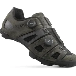Lake MX242 MTB-Schoenen Heren - Breed - Helcor Bio camo