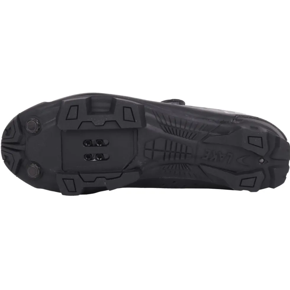 Lake MX219 MTB-Schoenen Heren - Breed - zwart/grijs