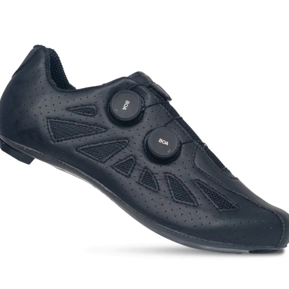 Lake Racefietsschoenen Heren - CX302 - Breed - zwart/zwart