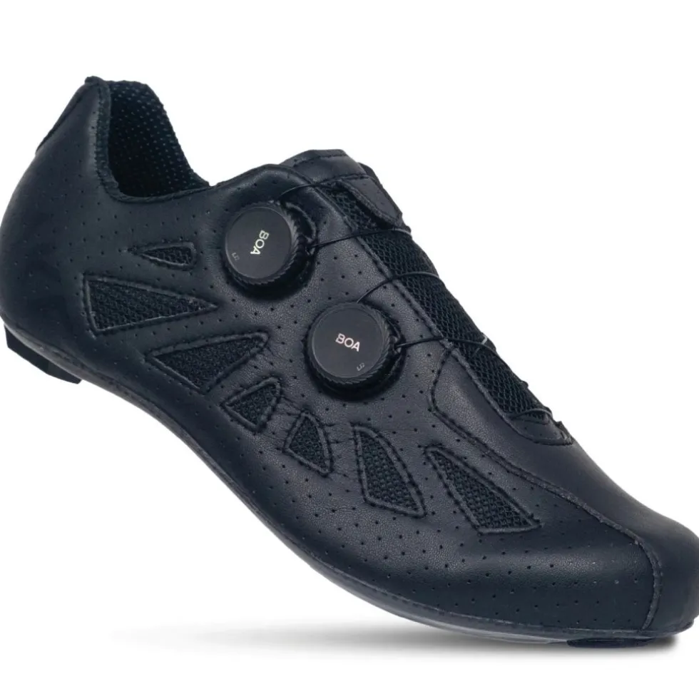 Lake Racefietsschoenen Heren - CX302 - Breed - zwart/zwart