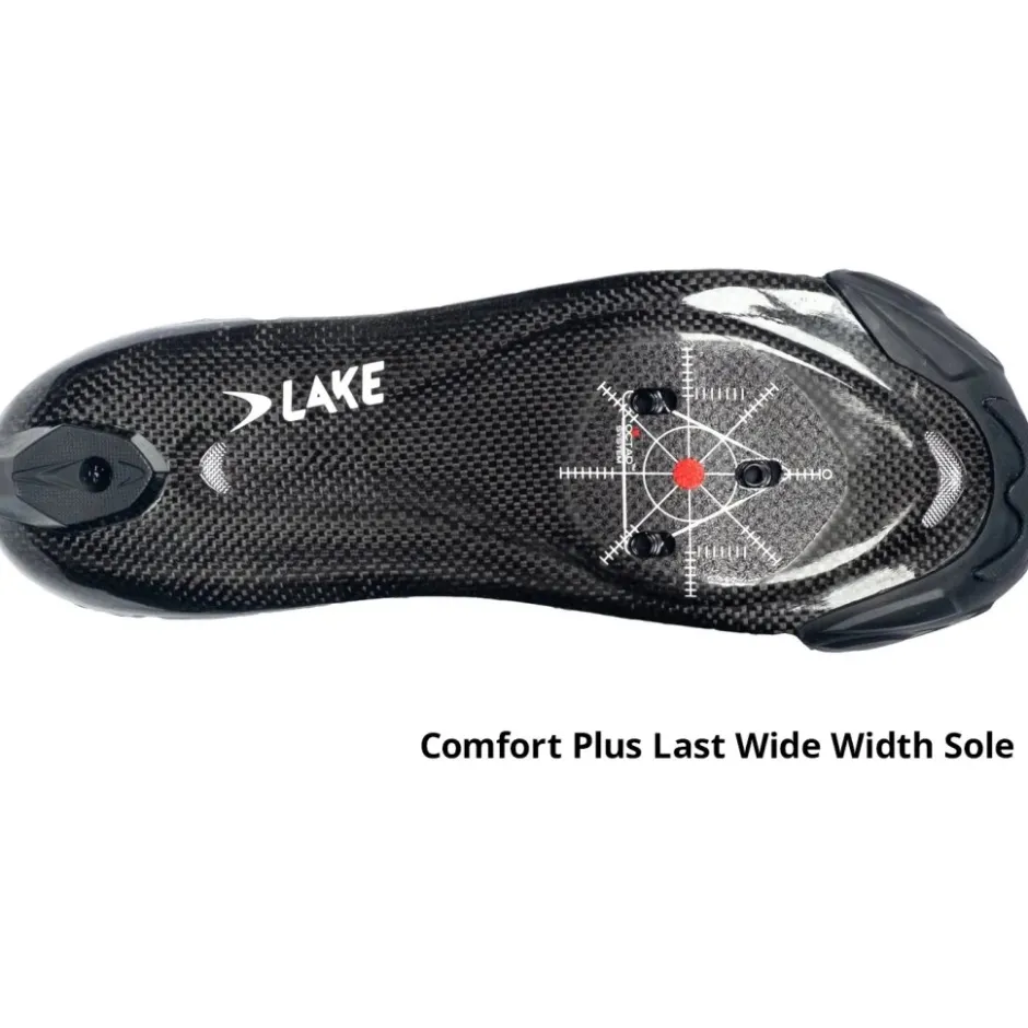 Klikschoenen|Schoenen < Lake TX224 Triatlon-Schoenen Heren - Breed - wit/zwart