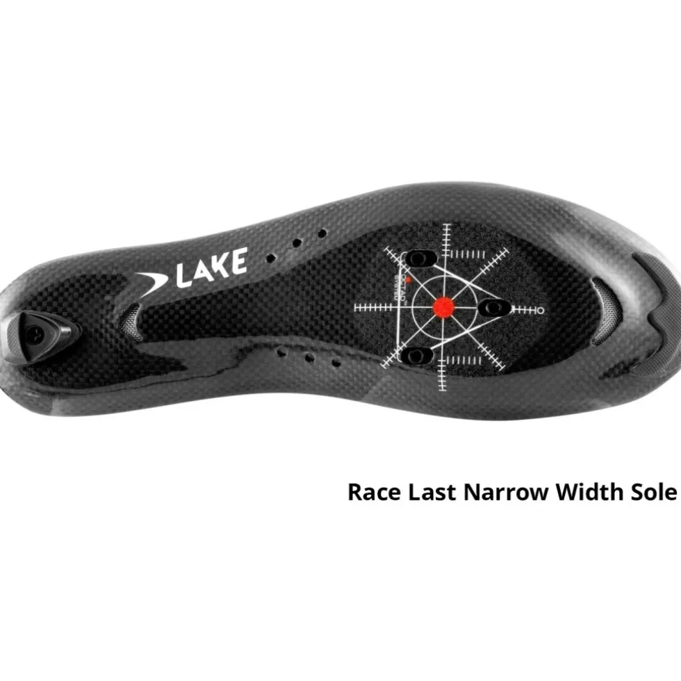 Lake TX224 Triatlon-Schoenen Heren - wit/zwart