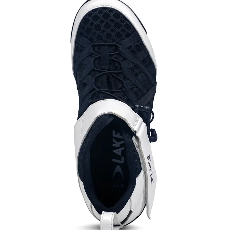 Lake TX224 Triatlon-Schoenen Heren - wit/zwart