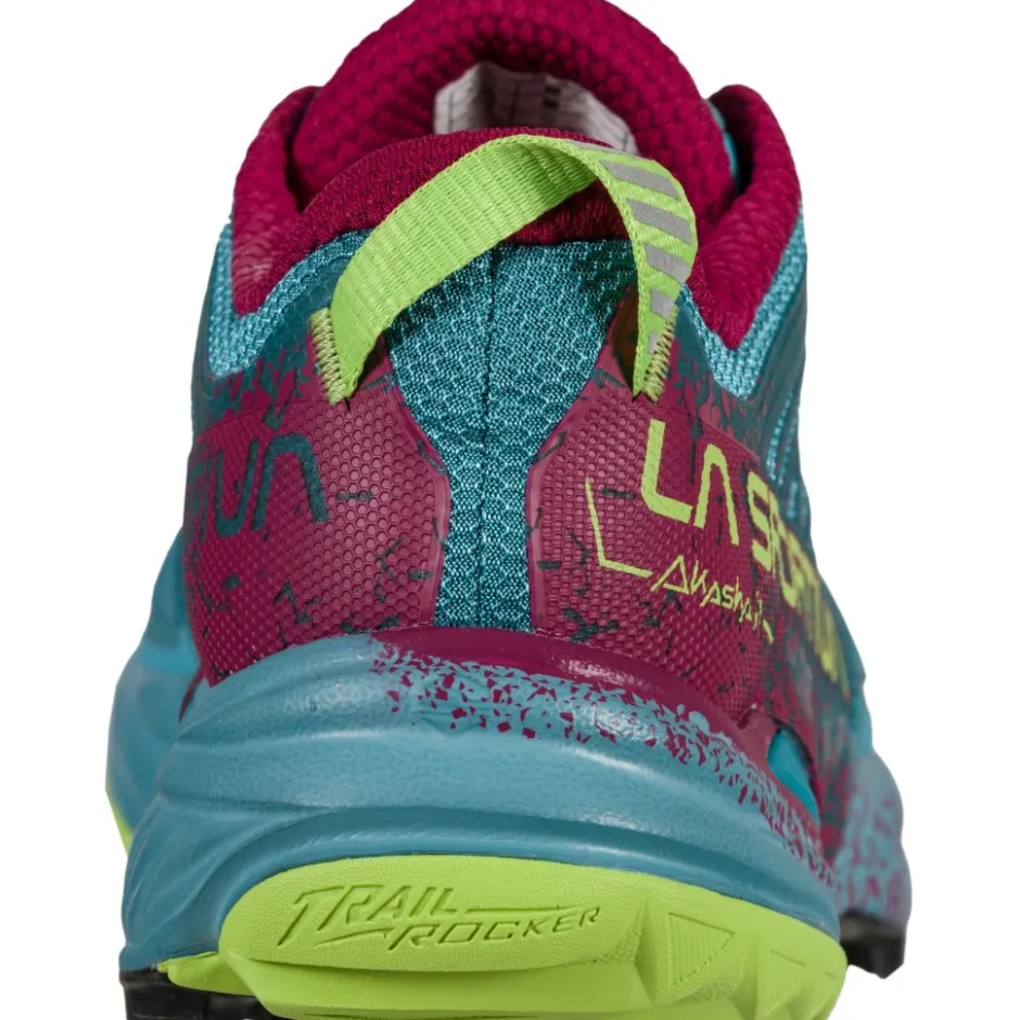 Hardloopschoenen Dames|Schoenen < La Sportiva Akasha II Hardloopschoenen Dames - Topaz/Red Plum