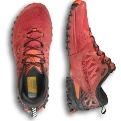 Hardloopschoenen Heren|Trailrunning Schoenen < La Sportiva Bushido III GTX Hardloopschoenen Heren - Tango Red/Black