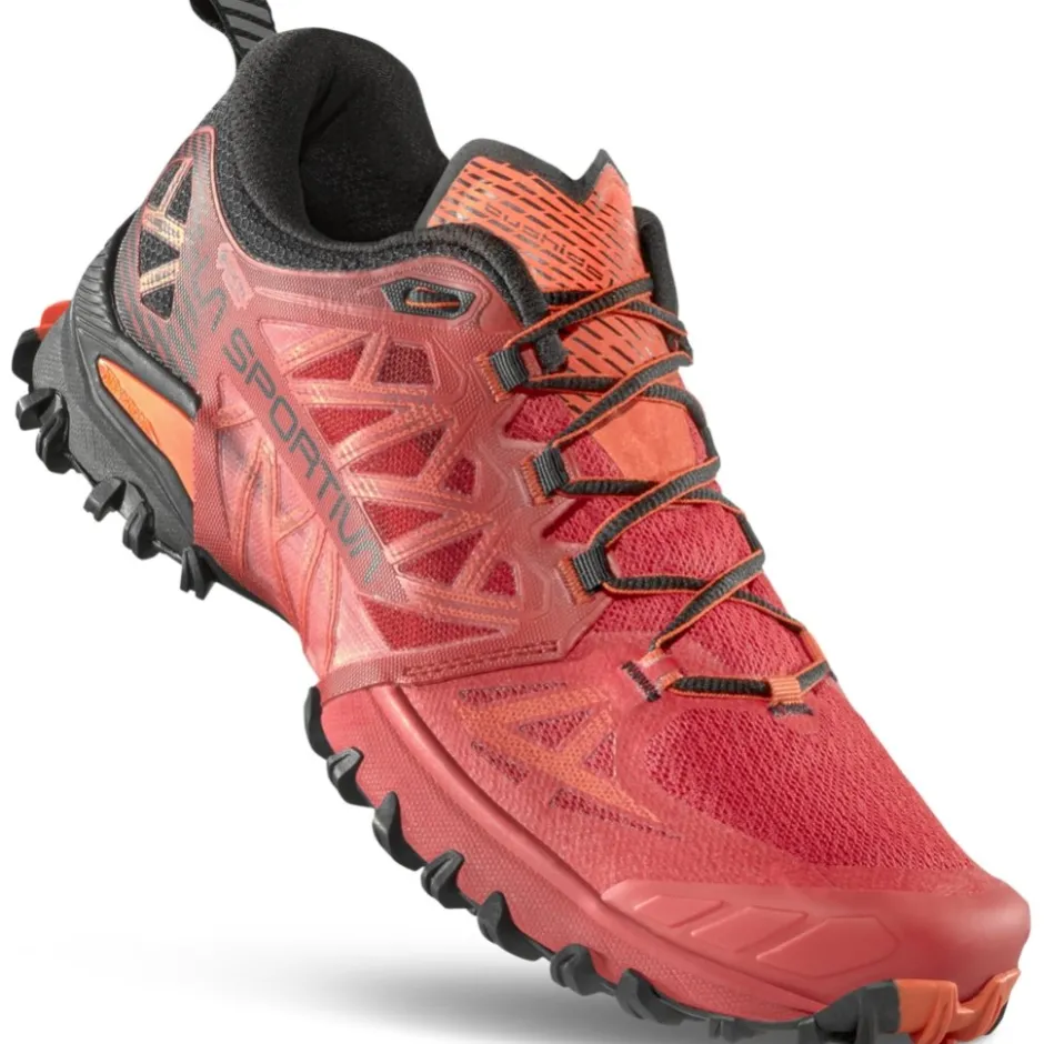 Hardloopschoenen Heren|Trailrunning Schoenen < La Sportiva Bushido III GTX Hardloopschoenen Heren - Tango Red/Black