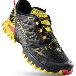Hardloopschoenen Heren|Trailrunning Schoenen < La Sportiva Bushido III Hardloopschoenen Heren - Zwart/Geel
