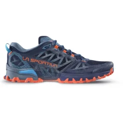 La Sportiva Bushido III Hardloopschoenen Heren - Deep Sea/Cherry Tomato