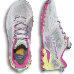 La Sportiva Bushido III Hardloopschoenen Dames - Moon/Springtime
