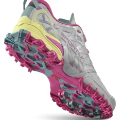 La Sportiva Bushido III Hardloopschoenen Dames - Moon/Springtime