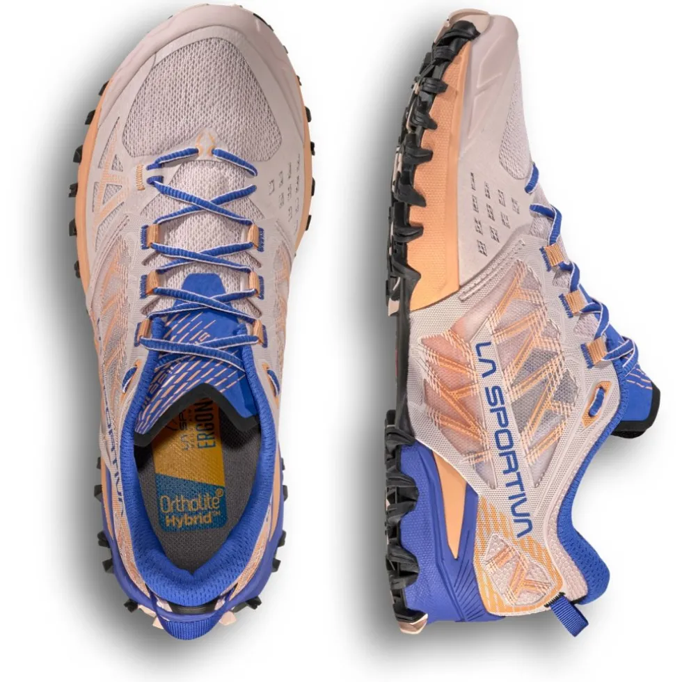 La Sportiva Bushido III Hardloopschoenen Dames - Mauve/Cobalt Blue