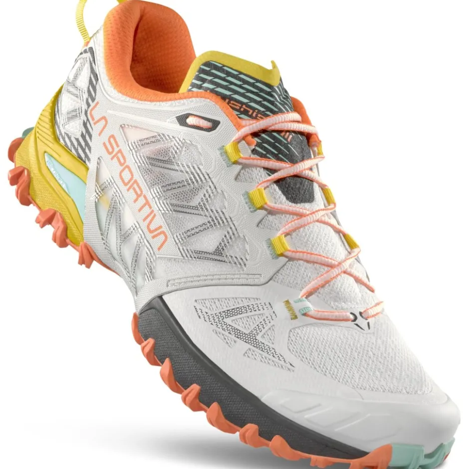 Hardloopschoenen Heren|Trailrunning Schoenen < La Sportiva Bushido III Hardloopschoenen Heren - Chalk/Yellow