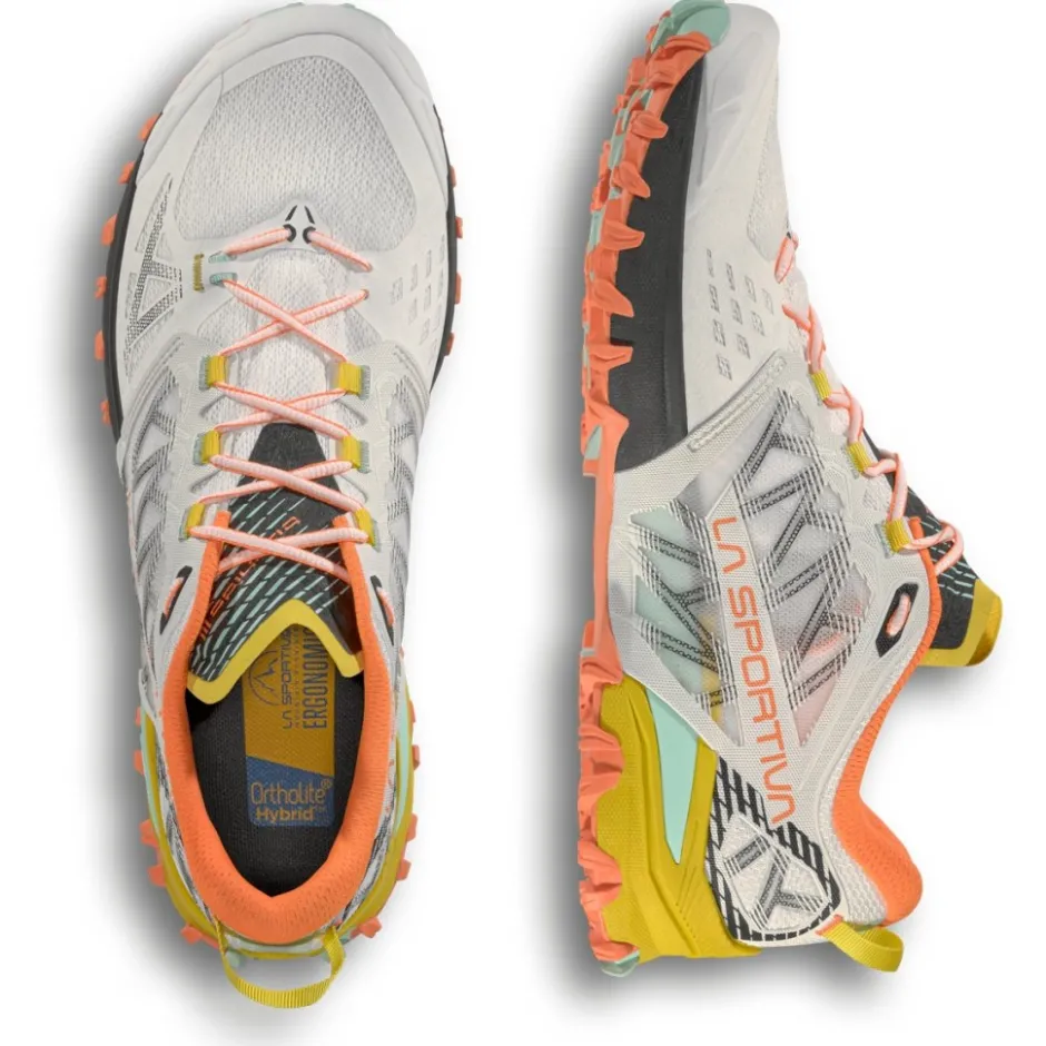 Hardloopschoenen Heren|Trailrunning Schoenen < La Sportiva Bushido III Hardloopschoenen Heren - Chalk/Yellow
