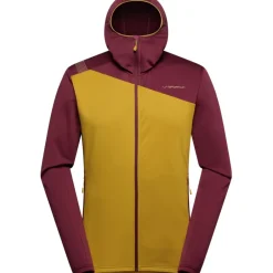 Jassen & Vesten < La Sportiva Cosmic Therma Jas met Capuchon Heren - Savana/Redwood