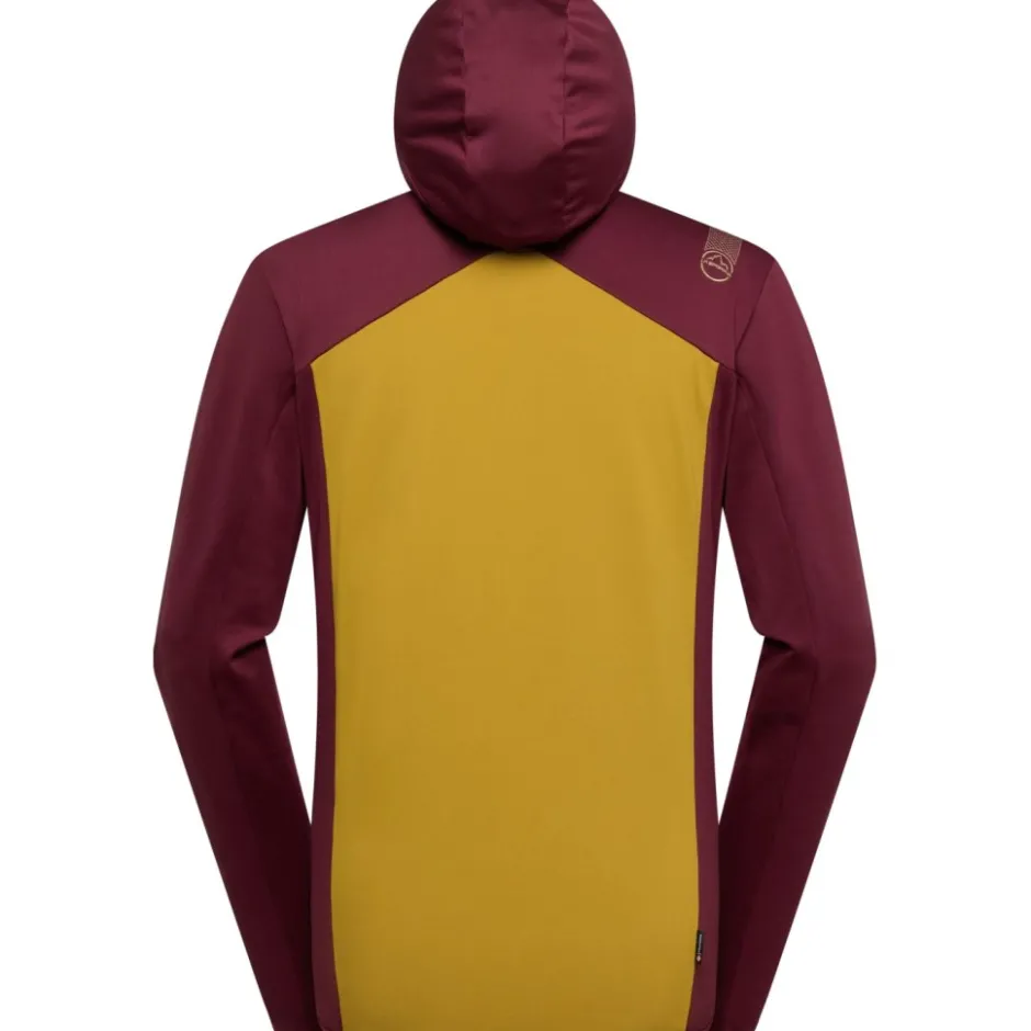 Jassen & Vesten < La Sportiva Cosmic Therma Jas met Capuchon Heren - Savana/Redwood