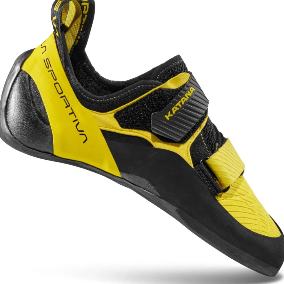 La Sportiva Katana Klimschoenen Heren - Zwart/Geel
