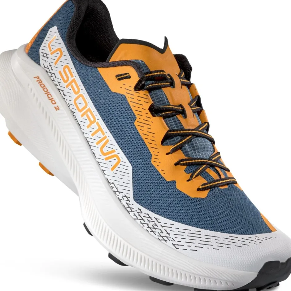 Hardloopschoenen Heren|Trailrunning Schoenen < La Sportiva Prodigio 2 Hardloopschoenen Heren - Hurricane/Chalk