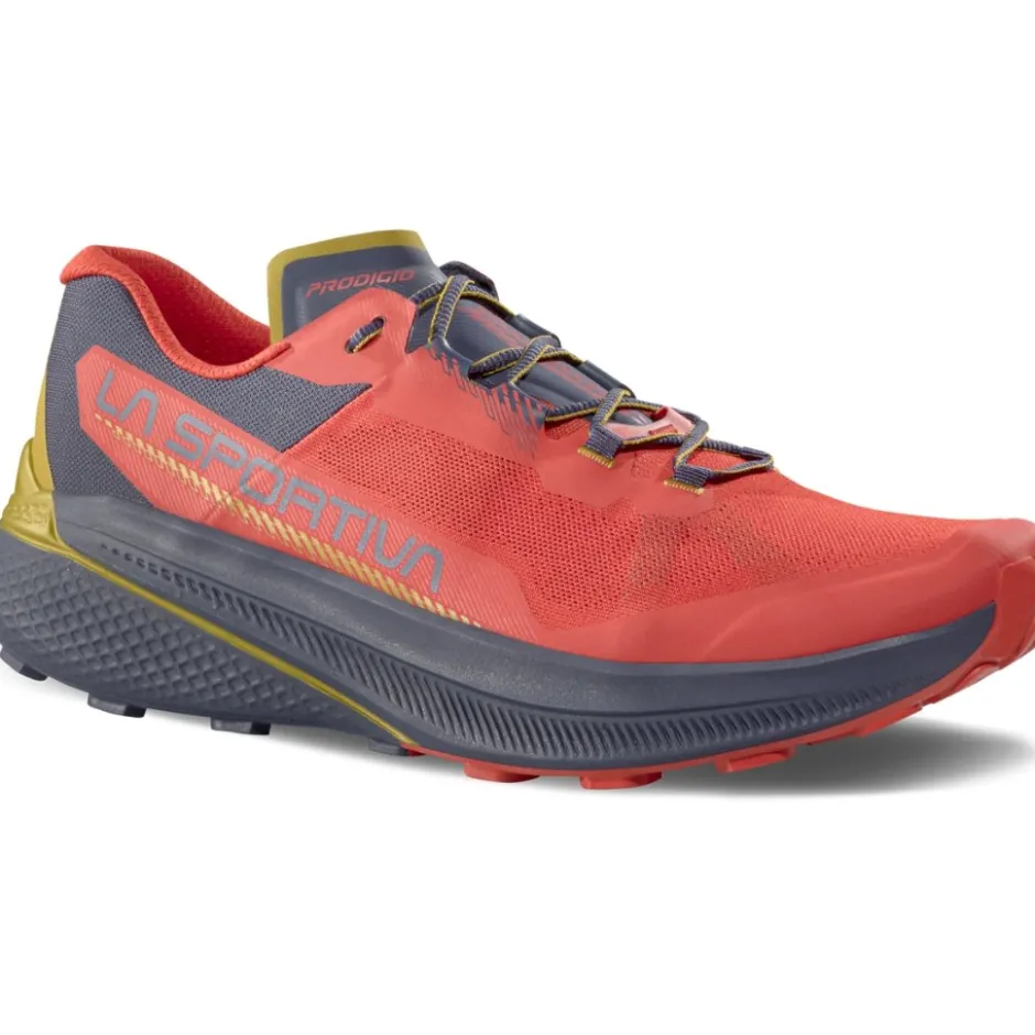 Schoenen|Trailrunning Schoenen < La Sportiva Prodigio Hardloopschoenen Heren - Mountain Red/Night Sky