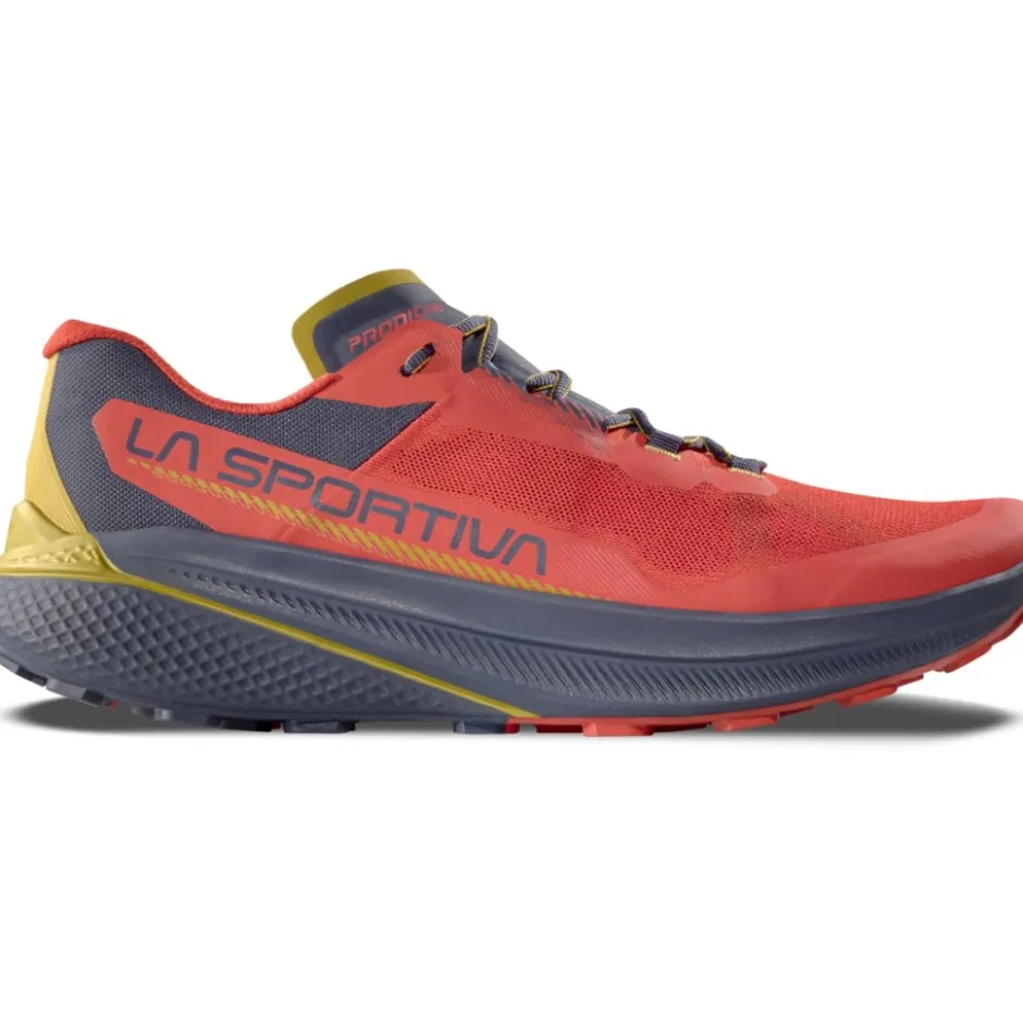 Schoenen|Trailrunning Schoenen < La Sportiva Prodigio Hardloopschoenen Heren - Mountain Red/Night Sky