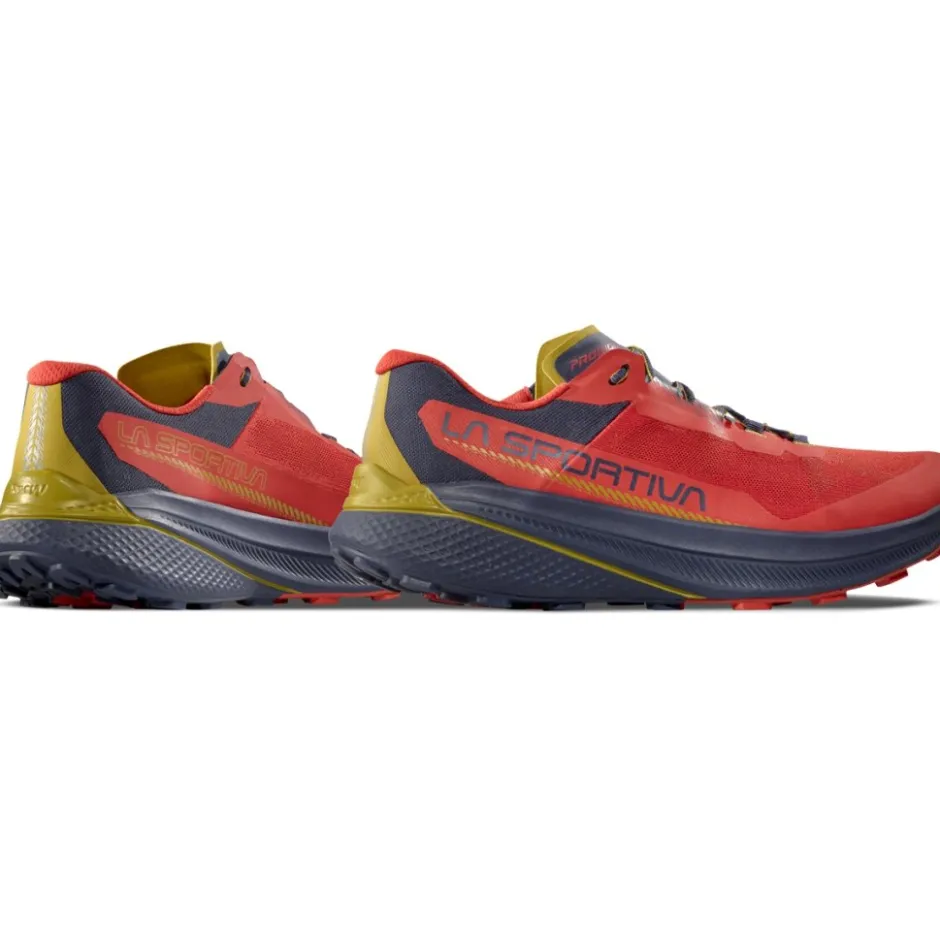 Schoenen|Trailrunning Schoenen < La Sportiva Prodigio Hardloopschoenen Heren - Mountain Red/Night Sky