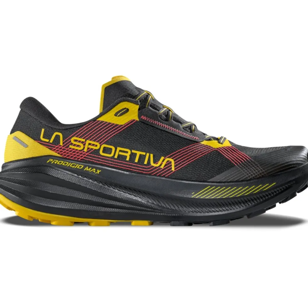 La Sportiva Prodigio Max Hardloopschoenen Heren - Zwart/Geel