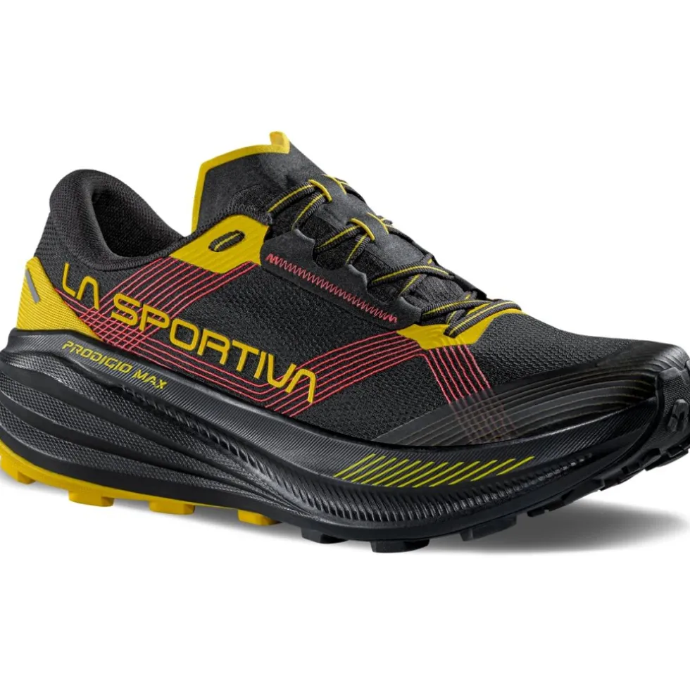 La Sportiva Prodigio Max Hardloopschoenen Heren - Zwart/Geel