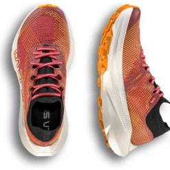 La Sportiva Prodigio Pro Hardloopschoenen Dames - Mineral Red/Banana